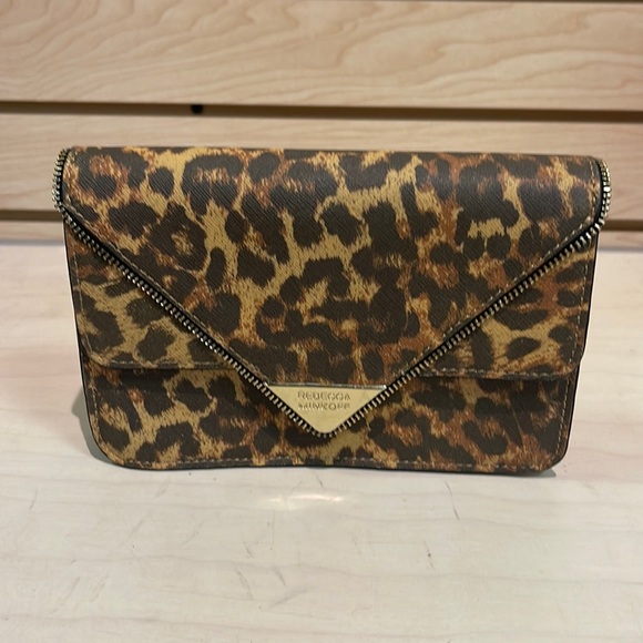 Rebecca Minkoff Handbags - Women’s Rebecca Minkoff Leopard Print Crossbody Clutch Bag
